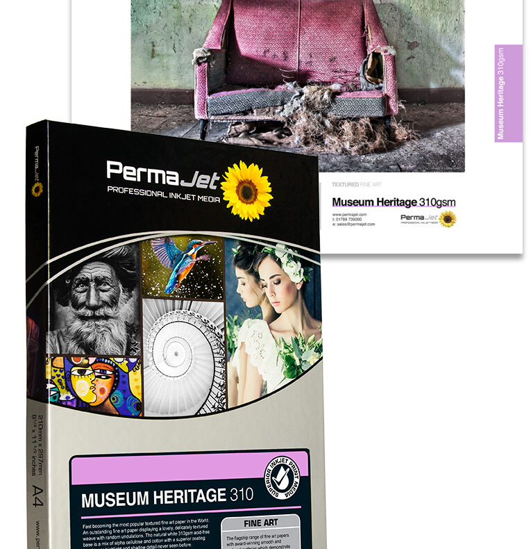 A4 (25 hojas) - Museum Heritage  310gsm - Papel PermaJet