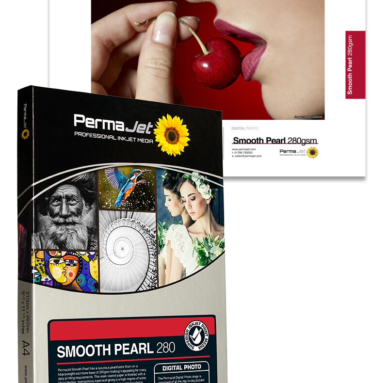 Caja A4 de 50 hojas - Smooth Pearl (280gsm)