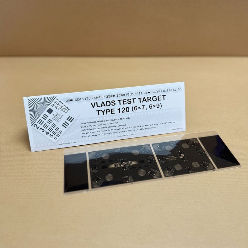 Vad's Test Targets - Type 120 Test Target and Focusing Aid  6x7, 6x9